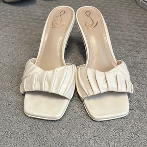 Sam Edelman Kittie Mule size 10 in ivory